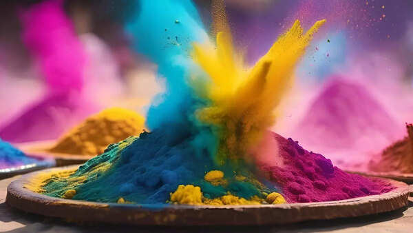 Holi Gift Hampers with Colours, Sweets & Festive Essentials