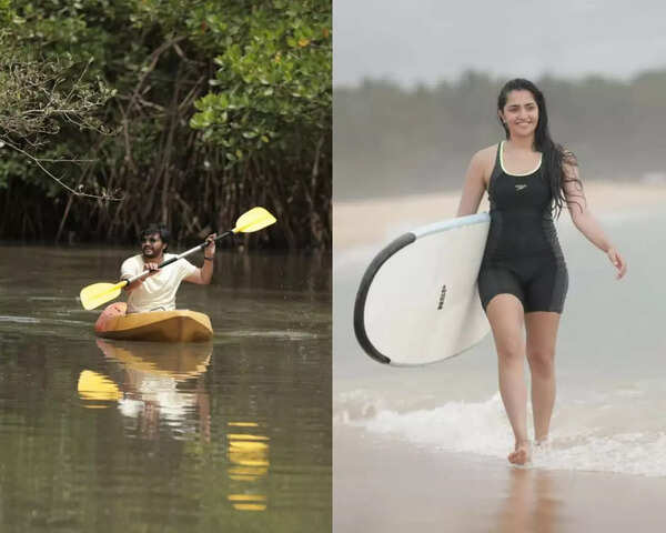 Exclusive: It’s sea and surf for Ganesh and Rukmini Vasanth in Mangaluru