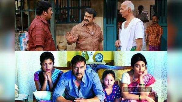 Malayalam films remade in Hindi