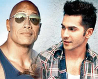 Varun knows what The Rock is cooking