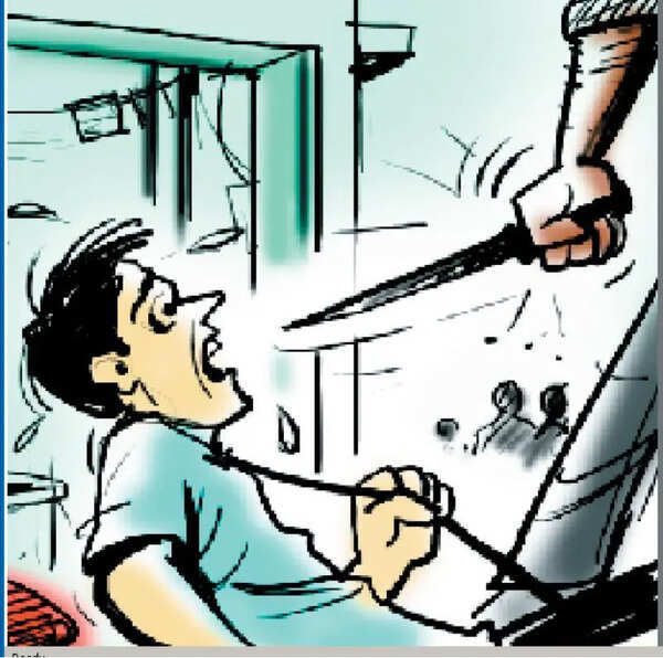 Son hacks father to death for telling him to work