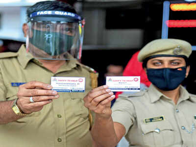 Railway cops get visiting cards