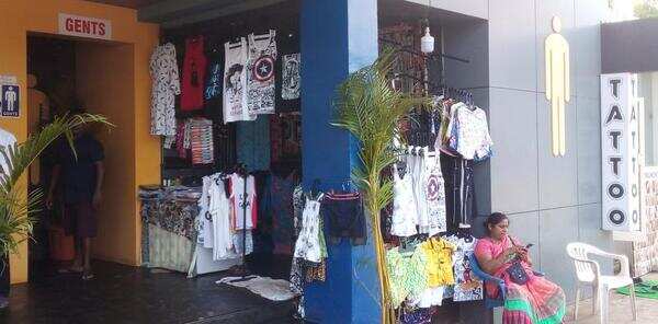 Tattoo parlour, garment shop clog GTDC’s Baga parking lot toilet