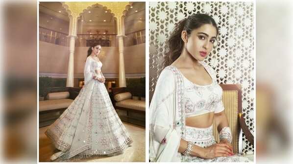 A vision in white