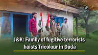 J&K: Family of fugitive terrorists hoists Tricolour in Doda 