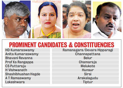 Four Gowda kin to contest elections