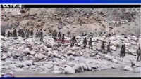 Chinese media claims Indian troops built bridge across Galwan river 