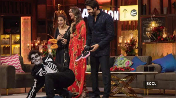 Vidya turns the tables on Kapil