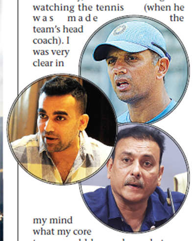 Dravid, Zaheer caught & bowled CoA, Shastri