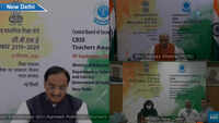 Ramesh Pokhriyal attends CBSE Teachers Award 2020 