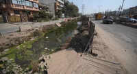 Stormwater drain work on hold at Gurgaon&rsquo;s Hero Honda Chowk