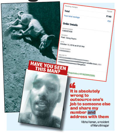 Zomato guy outsources delivery to friend; and he beats a dog to death