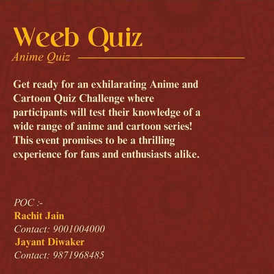 Weeb quiz wows Anime fans at Uphoria '24