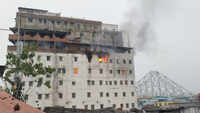Fire breaks out at Kolkata's Nandaram market 