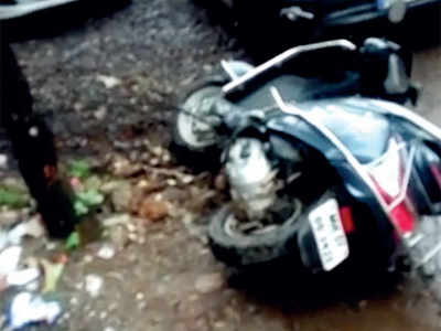 Mumbai: Enraged over bike in ‘his’ parking, Powai man runs it over
