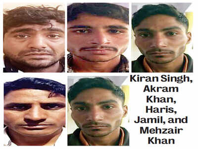 Five held in QR code scam