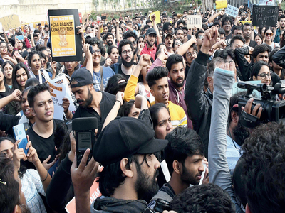 CAA protest in Bengaluru: Police detain 9 students