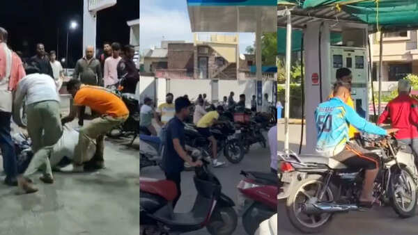 Fuel panic: Queues, tempers swell in Vadodara on day 2