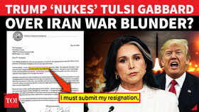 'I Must Step Away': Tulsi Gabbard Resigns As Intelligence Chief Over... | Trump Breaks Silence