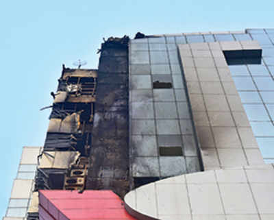 Firecracker lands on Lower Parel building terrace, guts 4 floors