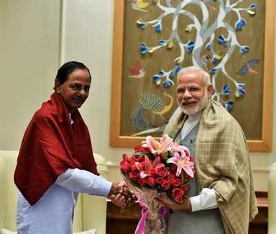 KCR asks PM Modi to hold CMs' meet