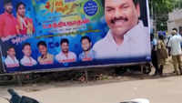 Chennai: Civic body removes hoardings after AIADMK banner falls on girl 