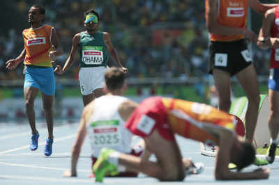 Ankur fails final qualification in 1500m T11 athletics