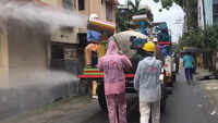 Sanitisation drive carried out during lockdown in Bengal’s Siliguri 