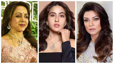 Hema Malini, Sara Ali Khan, Sushmita Sen: Bollywood celebs who ...