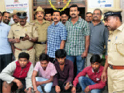 Four armed robbers chased, held for murder by Malleswaram cops