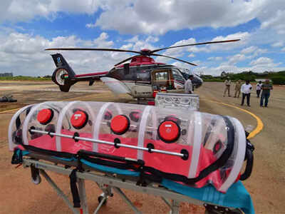 Air ambulances take flight during pandemic