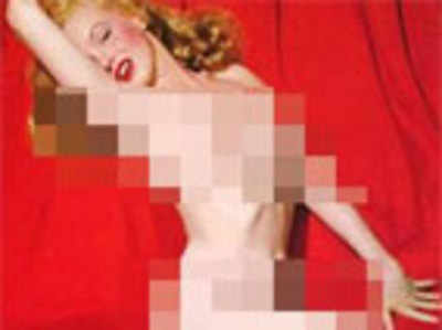Marilyn Monroe's nude shoot