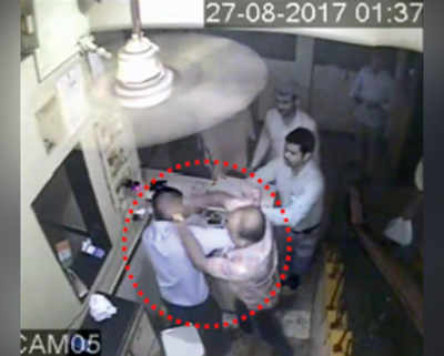 Drunk cop assaulted bar staff; suspended