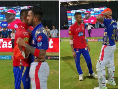 IPL 2018: Twitter reacts after Hardik Pandya, KL Rahul exchange their team jerseys