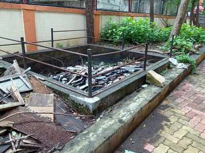 BMC starts repair work of dilapidated rainwater harvesting systems in its schools