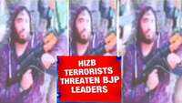 Hizbul terrorists issue an open threat to BJP leaders in J&K 