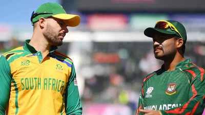 T20 World Cup SA vs BAN highlights: South Africa win by 4 runs vs Bangladesh in New York