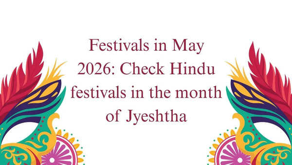 Festivals in May 2026: Check Hindu festivals in the month of Jyeshtha
