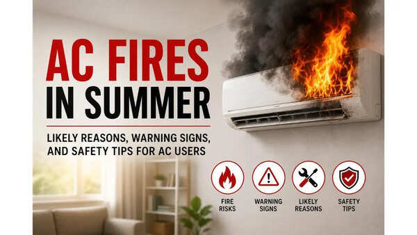 AC fires in summer: Likely reasons, warning signs, and safety tips for AC users