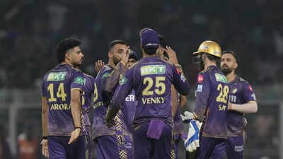 KKR vs MI highlights, IPL 2024: Table-toppers Kolkata Knight Riders beat Mumbai Indians by 18 runs, become first team to qualify for knockouts