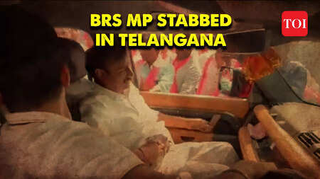 Telangana: BRS MP Kotha Prabhakar Reddy stabbed while campaigning, now stable