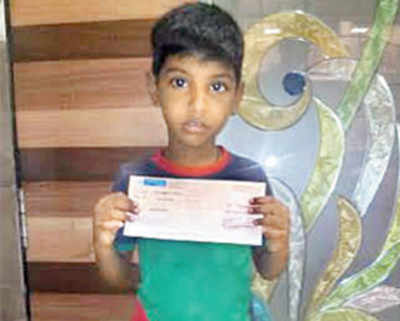7-yr-old boy who lost leg due to Kalwa civic docs’ negligence gets Rs 10 lakh