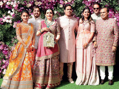Akash Ambani weds Shloka Mehta at grand ceremony