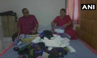 Gujarat: Surat’s ‘pad couple’ distributes 5,000 sanitary napkins every month