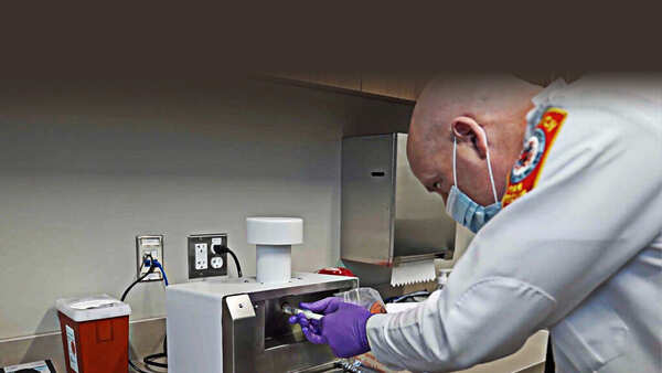 Could an air sampler help detect airbone coronavirus