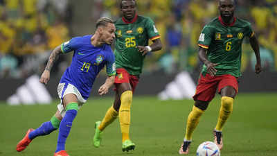 Cameroon vs Brazil Highlights: Brazil top Group G despite losing 0-1  against Cameroon - The Times of India