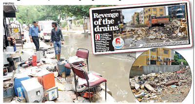 Thermocol is the new plastic? BBMP blames e-com, shoppers for Bengaluru’s drain damage