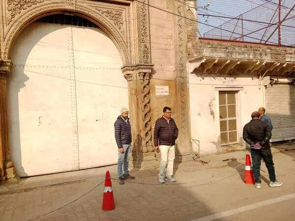 Demolition work at Agra’s 17th century Mubarak Manzil stopped, probe on