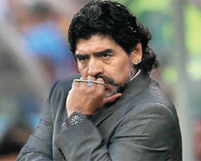 Slap of God: Diego hits journalist for ‘winking at ex-wife’