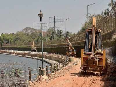 Jogging track to gulp over 4.54 crore litres